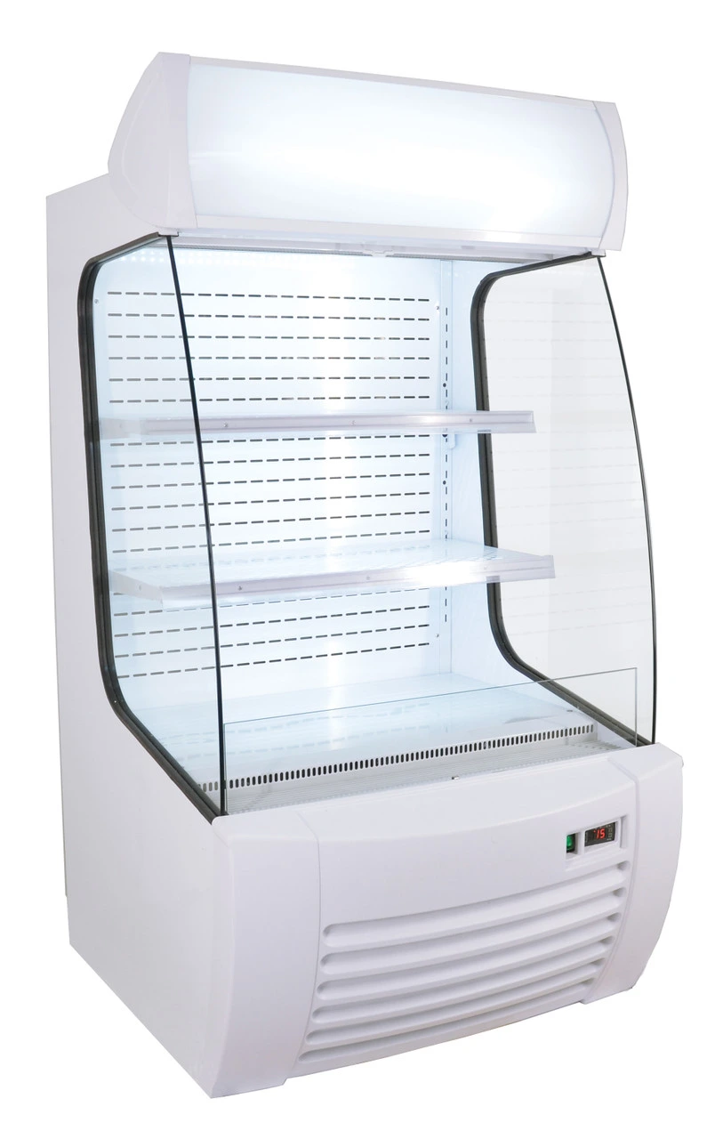 Omcan - 34" Open Refrigerated Display Case w/ 360L Capacity - 41465