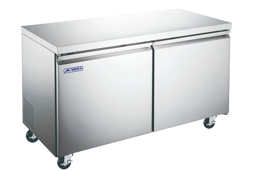 Omcan - Aurora 48" Under Counter Freezer w/ 2 Doors - 59055