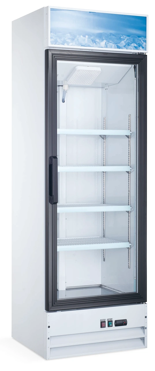 Omcan - Aurora 26" Refrigerator w/ 1 Swing Glass Door - 59035