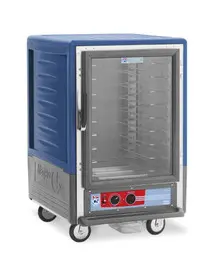 Metro - C5 3 Series Blue Heated Holding Cabinet with Clear Door - C535-HFC-U-BU