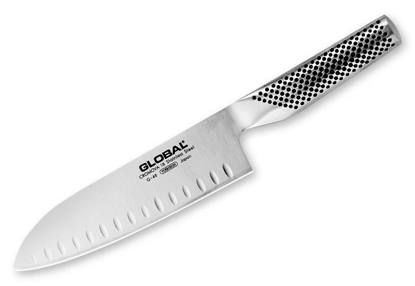 Global - G-Series 7" Hollow Edge Santoku Knife