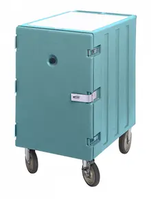 Cambro - Camcart Slate Blue Mobile Cart for 18" x 26" Sheet Pans and Trays with Security Package - 1826LTCSP401
