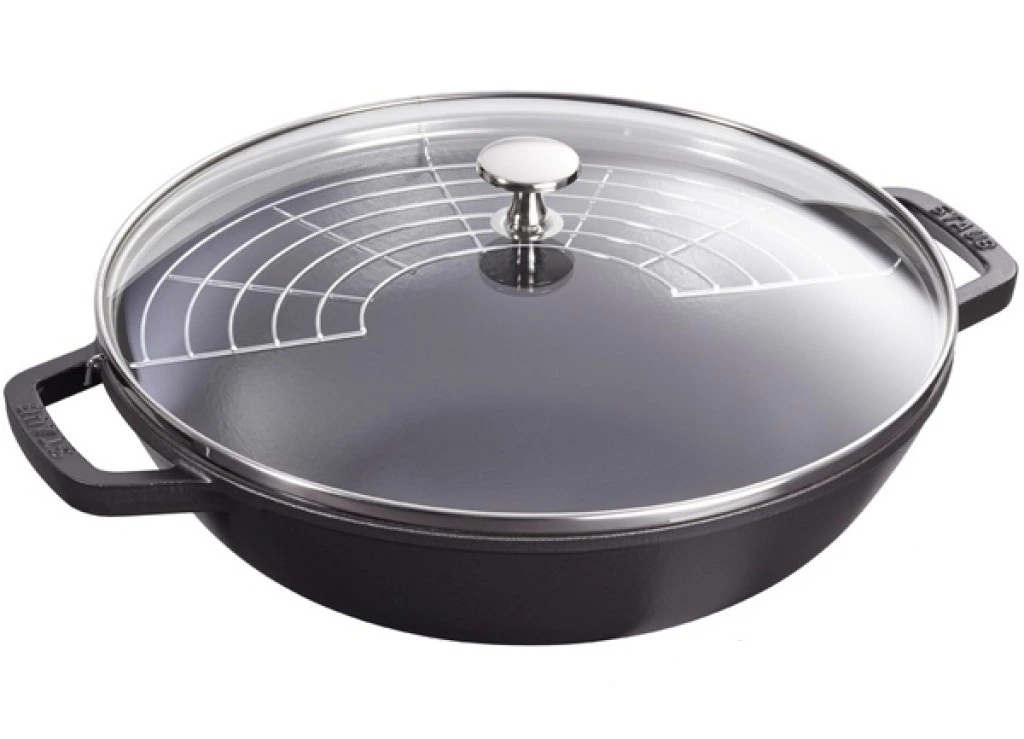 Staub - 12" (30cm) Black Wok