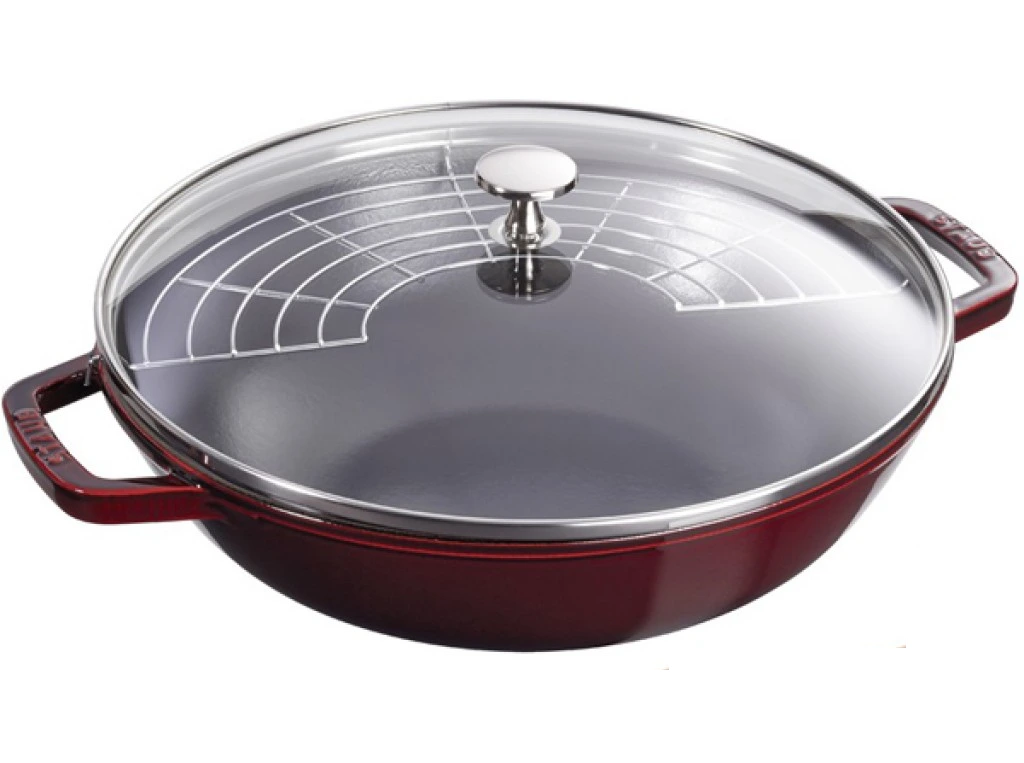 Staub - 12" (30cm) Grenadine Wok