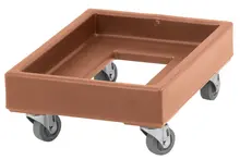 Cambro - 350 lb. Coffee Beige Camdolly Milk Crate Dolly - CD1420157