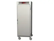 Metro - C5 6 Series Full Size Insulated Low Wattage Pass-Through Holding Cabinet with Solid Door and Stainless Steel Lip Load Slides - C569L-SFS-LPFS