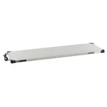 Metro - Super Erecta Hot HS1860 18" x 60" Stainless Steel Heated Shelf - 120V, 600W - HS1860