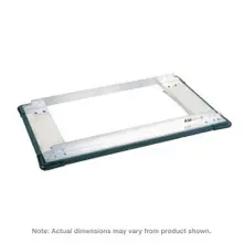 Metro - 21" x 42" Aluminum Truck Dolly Frame with Wraparound Bumper - D2142NP