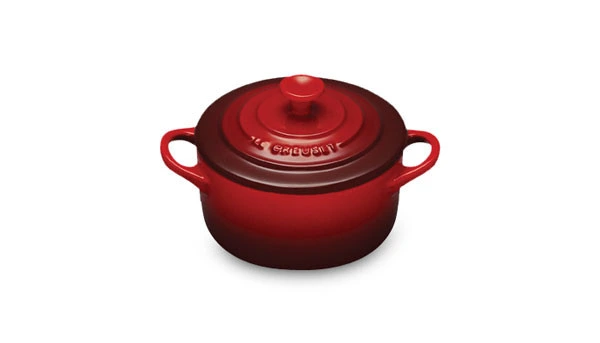 Le Creuset - .24 L (0.25 QT) Cherry Mini Round Cocotte