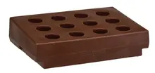 Cambro - Dark Brown Full Size Cutlery Rack - CR12131