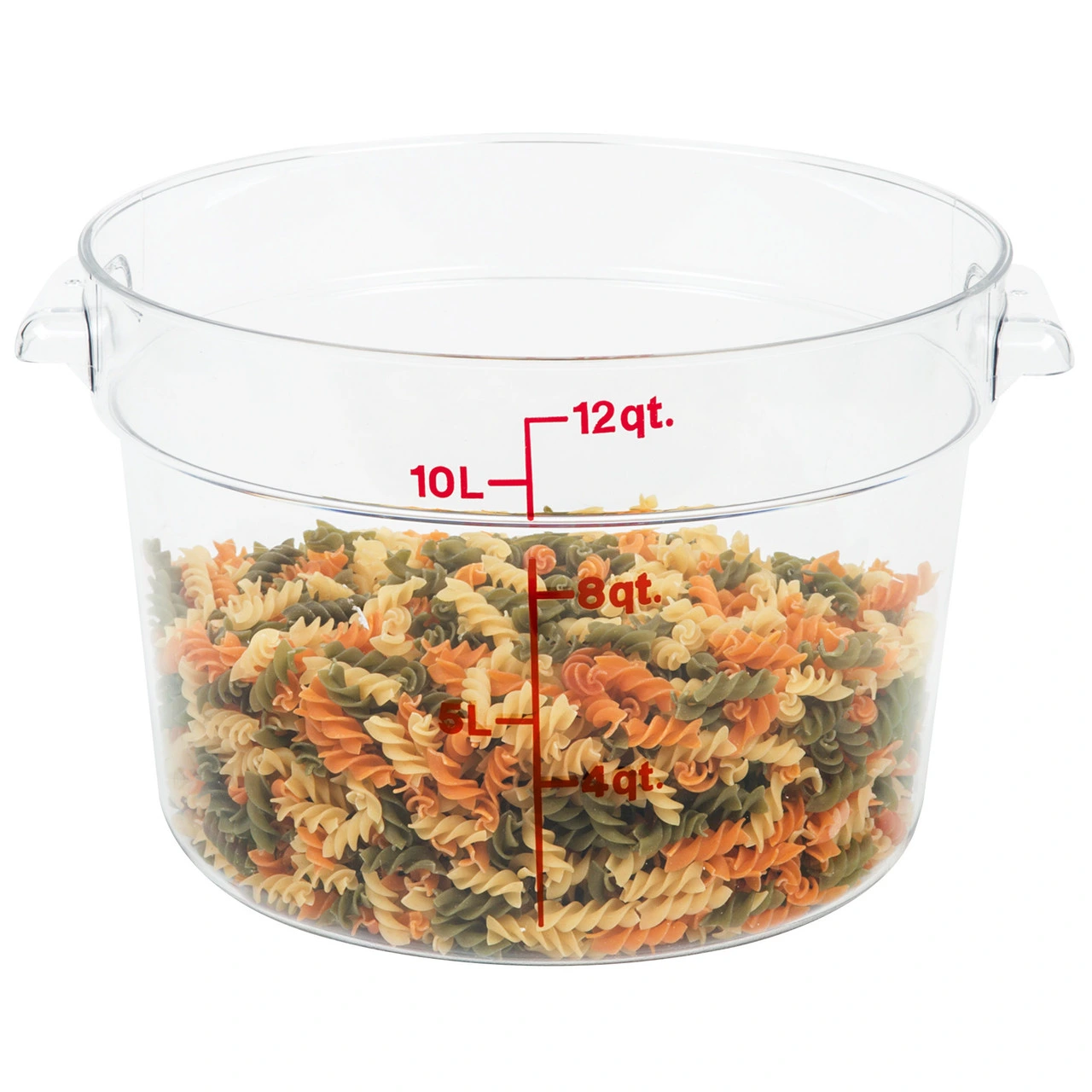 Cambro - 12QT Clear CamWear Round Container