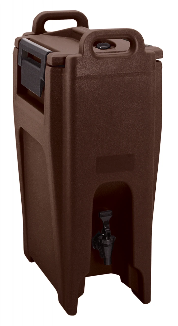 Cambro UC500131 Ultra Camtainers® 5.25 Gallon Dark Brown Insulated ...