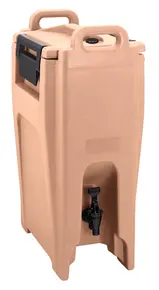 Cambro - Ultra Camtainers 5.25 Gallon Coffee Beige Insulated Beverage Dispenser - UC500157