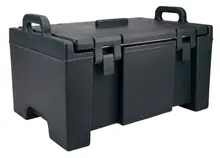 Cambro - Camcarrier Black Top Loading 8" Deep Insulated Food Pan Carrier - UPC100110