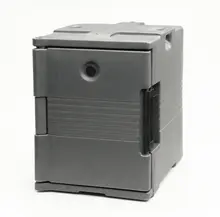 Cambro - Pan Carrier Granite Gray Front Loading Insulated Food Pan Carrier - 6 Full-Size Pan Max Capacity - UPC400191