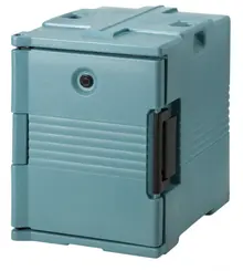 Cambro - Pan Carrier Slate Blue Front Loading Insulated Food Pan Carrier - 6 Full-Size Pan Max Capacity - UPC400401