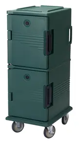 Cambro - Ultra Camcarts Granite Green Insulated Food Pan Carrier - Holds 12 Pans - UPC800192