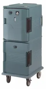 Cambro - Ultra Camcart Granite Green Electric Hot Top / Passive Bottom Food Holding Cabinet in Fahrenheit - 110V - UPCHT800192