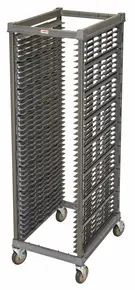 Cambro - Camshelving Ultimate 40 Pan End Load Bun / Sheet Pan Rack with Metal Casters - Assembled - UPR1826FA40580