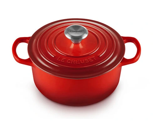 Le Creuset - 1.8 L (2 QT) Cherry French Round Dutch Oven