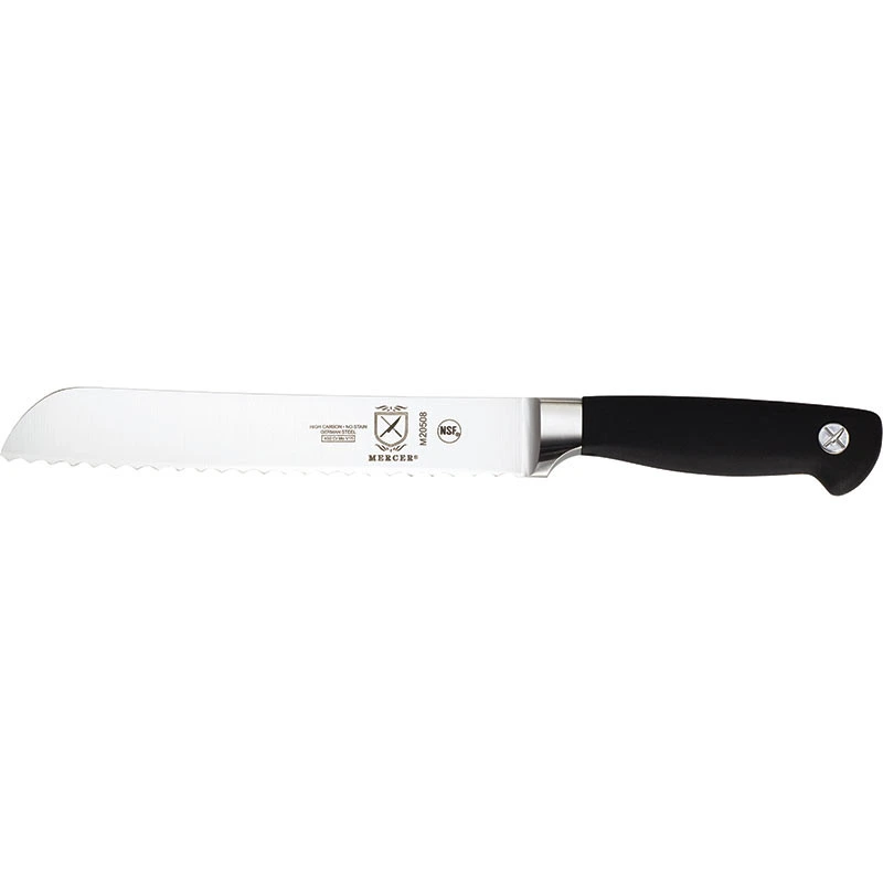 Mercer Culinary - Genesis 8" Forged Bread Knife with Full Tang Blade