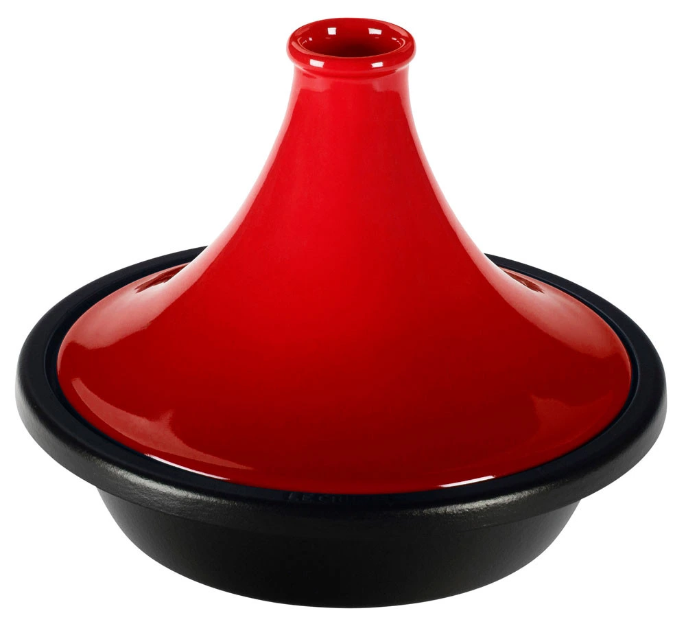 Le Creuset - 2.3 L (2.47 QT) Cherry Moroccan Tagine