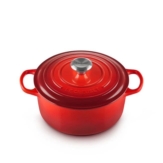 Le Creuset - 4.2 L (4.5 QT) Cherry French Round Dutch Oven