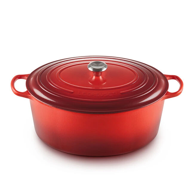 Le Creuset - 13.9 L (16.5 QT) Cherry Goose Pot