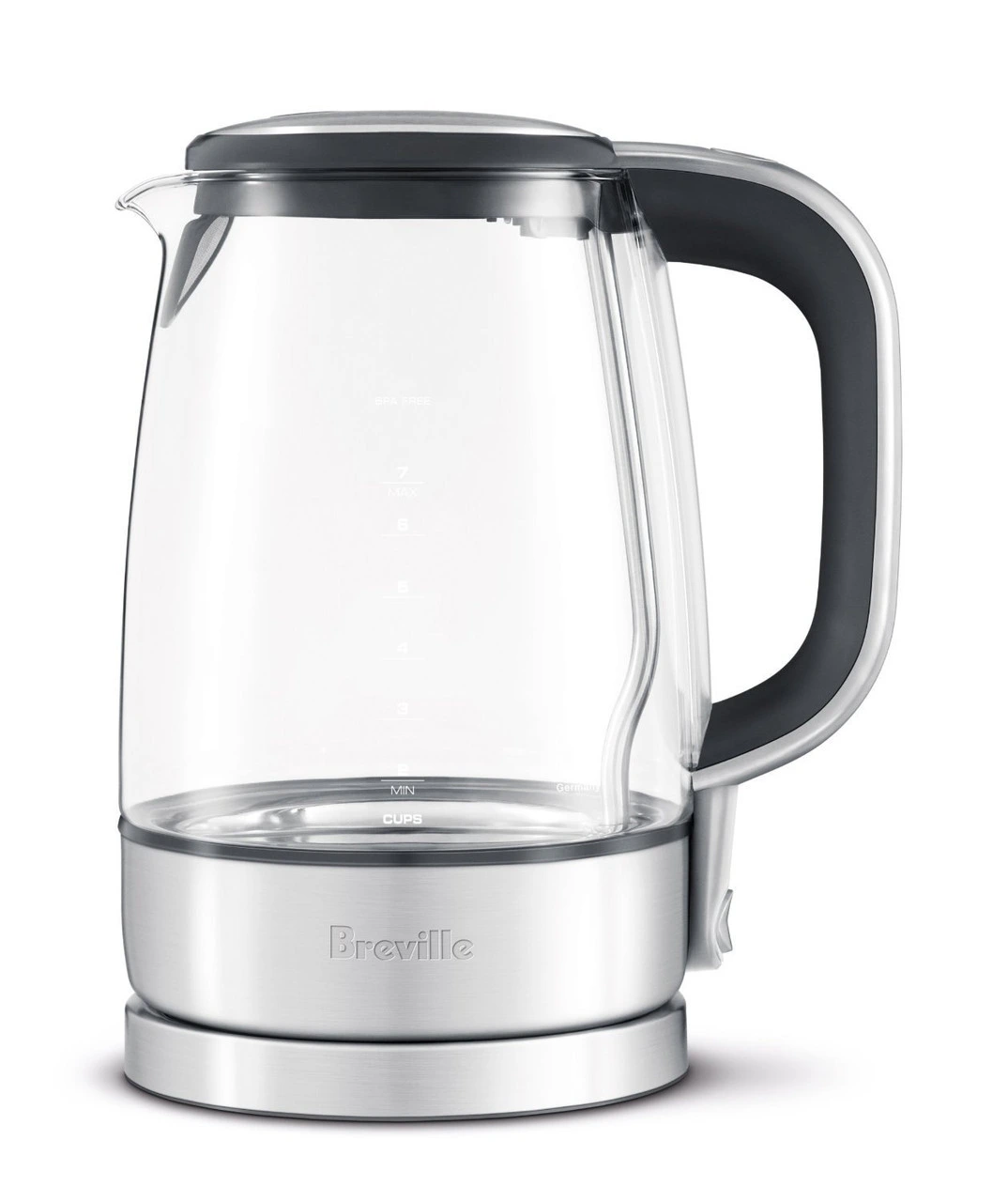 Breville - Crystal Clear Glass Kettle - BKE595XL