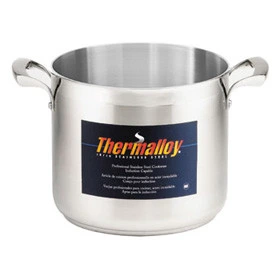 Thermalloy - 8QT Commercial Grade Stainless Stock Pot - 5723908