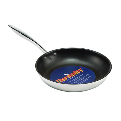 Thermalloy - 12" Non-Stick Commercial Grade Stainless Fry Pan - 5724062