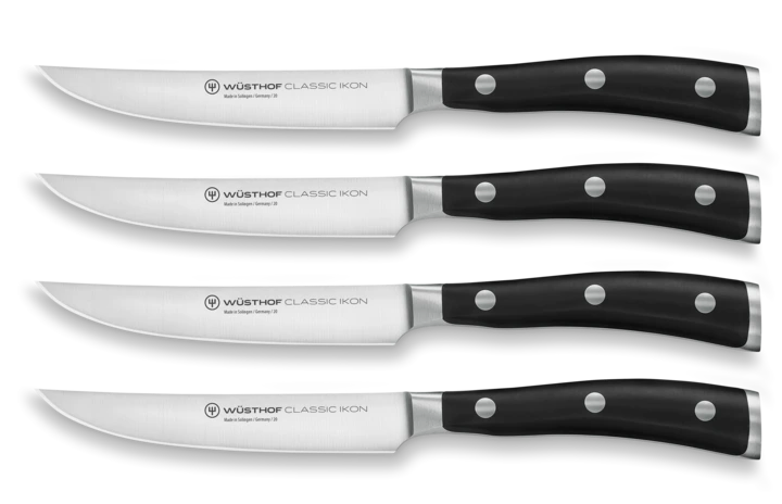 Wusthof - 4 Pc Classic Ikon Steak Knife Set