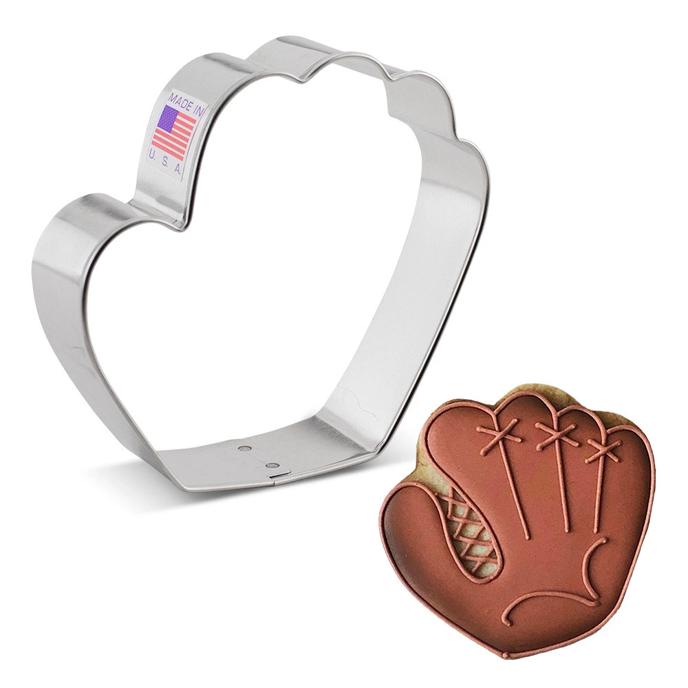 Ann Clark Cookie Cutters - 3.75" Baseball Glove Cookie Cutter