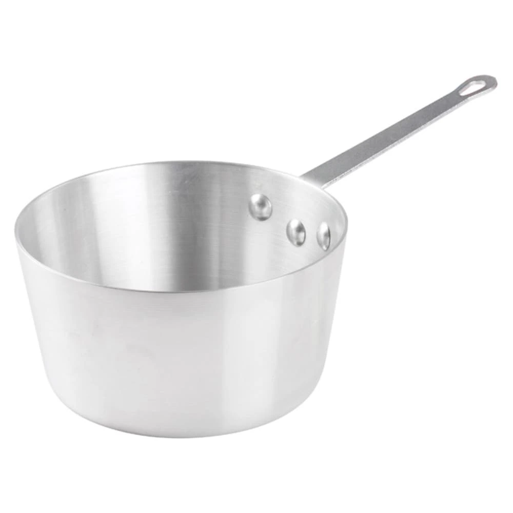 Winco - 4.5 qt Aluminum Saucepan