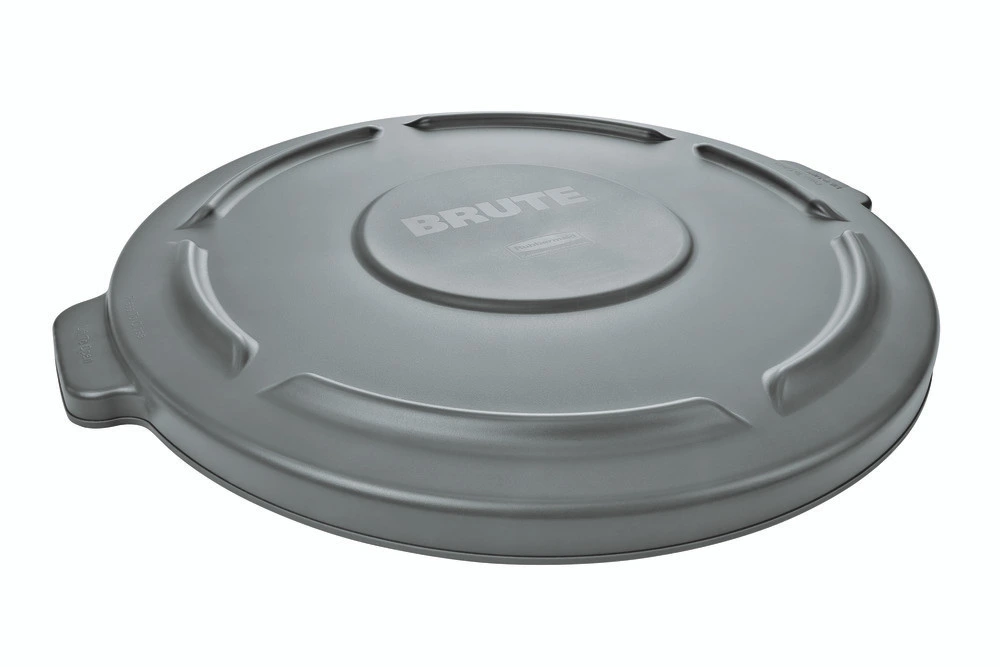 Rubbermaid - BRUTE 32 Gallon Gray Round Trash Can Lid