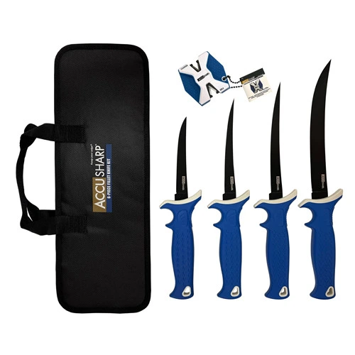 AccuSharp - 6 Piece Fish Fillet Knife Kit