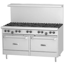 Garland - G-Series 60" Liquid Propane Range w/ 10 Burners, Standard Oven & Storage Base - G60-10RS