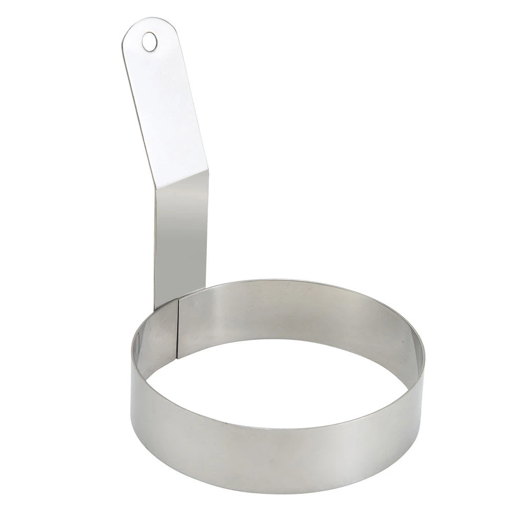 Winco - 4” Stainless Steel Round Egg Ring