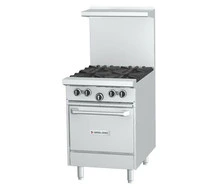 Garland - G-Series 24" Liquid Propane Range w/ Space Saver Oven & Griddle - G24-G24L