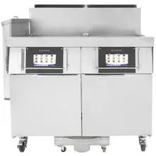 Frymaster - FilterQuick 3 x 63 Lb Liquid Propane Fryer w/ FQ4000, Automatic Filtration & Electronic Ignition 220V - 3FQG60T