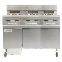 Frymaster - OCF30 Ultimate Oil-Conserving 3 x 30 Lb Natural Gas Fryer w/ ATO 240V - FPGL330CA