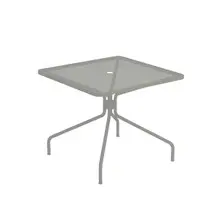EMU - Cambi 36" Square Cement Grey Dining Height Table - 802-73