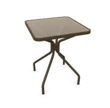 EMU - Cambi 24" Square Bronze Dining Height Table - 800-41