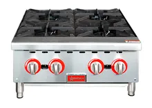 Omcan - 24" Hot Plate w/ 4 Burners - 47380