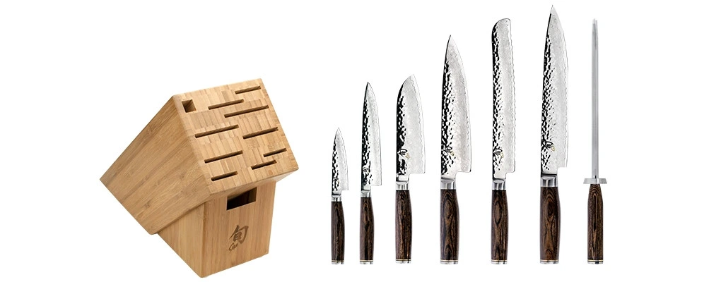 Shun - 8 Piece Premier Professional Block Set