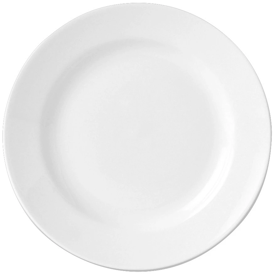 Steelite - 12 1/2 In White Simplicity Madison Plate (6 Per Case) - 11010810