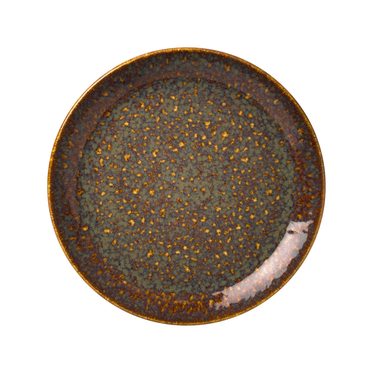 Steelite - 6 In Vesuvius Brown Vesuvius Plate Coupe (12 Per Case) - 12020568