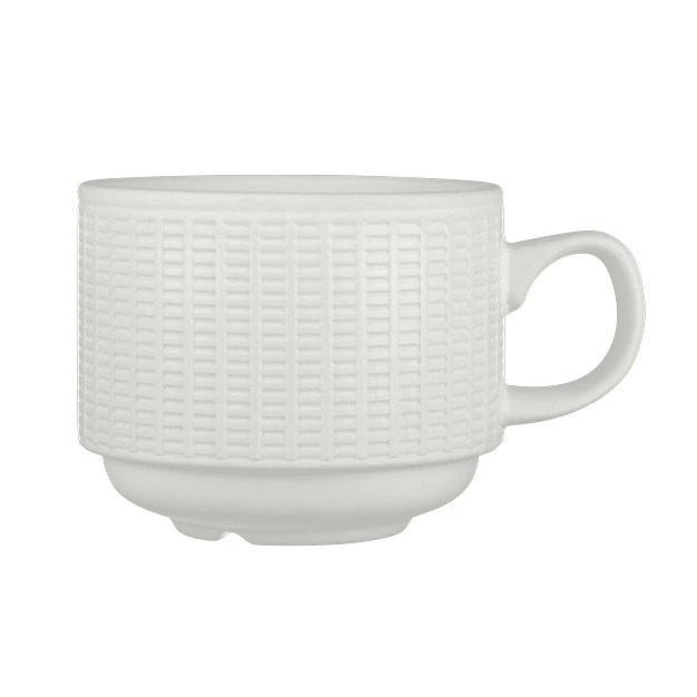 Steelite - 3 Oz  White Willow Cup StackIng (12 Per Case) - 9117C1205