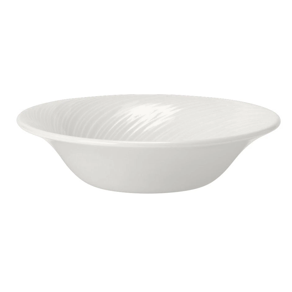 Steelite - 11 Oz  White Spyro Bowl (12 Per Case) - 9032C745