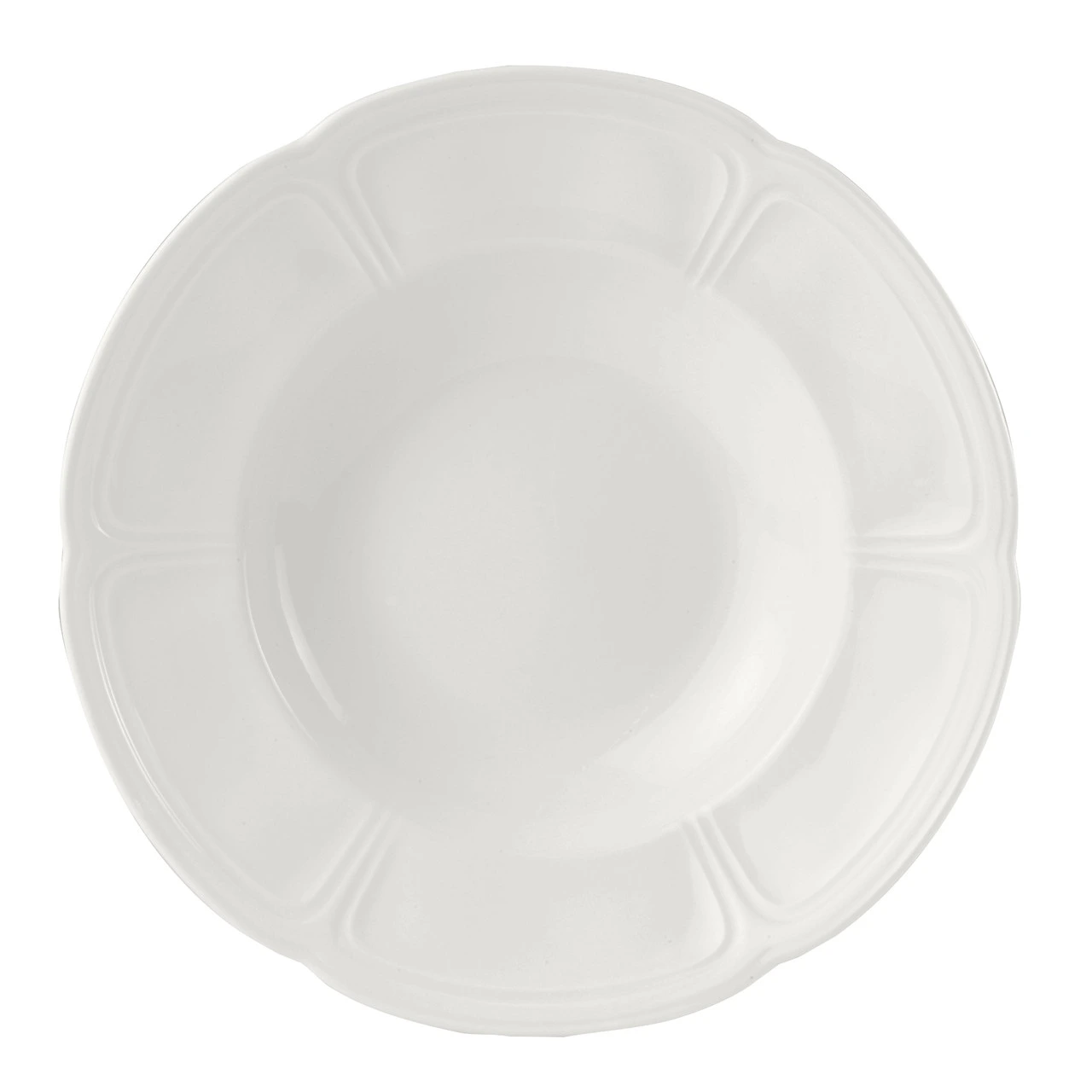 Steelite - 12 Oz  White Monique Nouveau Bowl (6 Per Case) - 9007C020